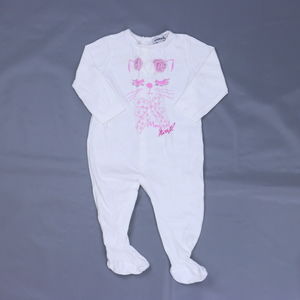 Marasil Girls White Long Sleeve Outfit size: 9 Months